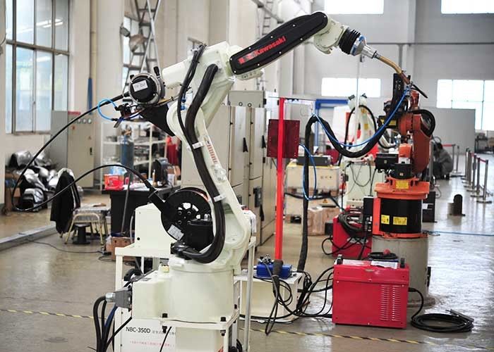 Ρομποτικά συστήματα αυτοματοποίησης ανοξείδωτου, αυτόματη εξάτμισης μηχανή συγκόλλησης βραχιόνων σωλήνων ρομποτική