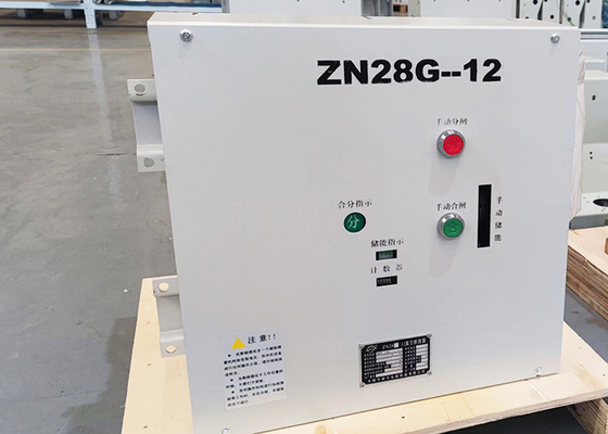 50KA τριφασικό εναλλασσόμενο ρεύμα 50HZ 12KV διακοπτών υψηλής τάσης κενό επάνω σε 4000A
