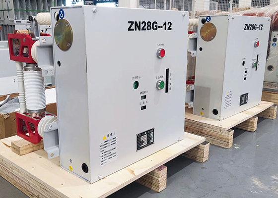 50KA τριφασικό εναλλασσόμενο ρεύμα 50HZ 12KV διακοπτών υψηλής τάσης κενό επάνω σε 4000A
