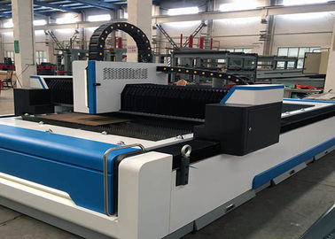CNC ινών ήπιου χάλυβα κόπτης λέιζερ, 1500 X 3000mm τέμνουσα μηχανή λέιζερ ινών 1000W