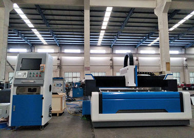 CNC ινών ήπιου χάλυβα κόπτης λέιζερ, 1500 X 3000mm τέμνουσα μηχανή λέιζερ ινών 1000W