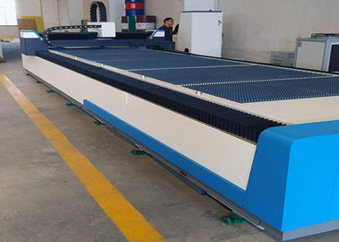 CNC υψηλής αποδοτικότητας τέμνουσα μηχανή 2000W 1500 X 6000mm λέιζερ για το αργίλιο