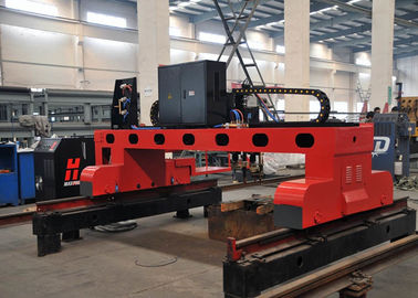 CNC τύπων ατσάλινων σκελετών τέμνουσα μηχανή αερίου πλάσματος με 1 φανό 1 αερίου φανός πλάσματος