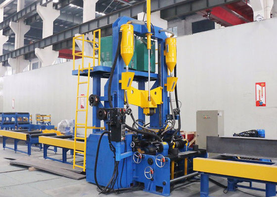 ZHJ0815 προσαρμοσμένη συγκόλληση συνελεύσεων χάλυβα γραμμών συγκόλλησης ακτίνων Χ που ισιώνει τη μηχανή