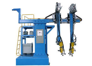 Cantilever πίσω μηχανή συγκόλλησης του CO2 τύπων, αυτόματη μηχανή συνελεύσεων παραθύρων χάλυβα