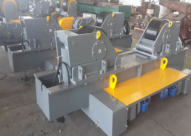 40T η υδραυλική Rotator εξοπλισμού συγκόλλησης σωλήνων τακτοποίηση τοποθετεί σε δεξαμενή επάνω τους ρόλους 380V στροφής