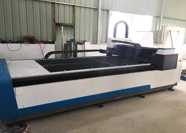 CNC ινών ήπιου χάλυβα κόπτης λέιζερ, 1500 X 3000mm τέμνουσα μηχανή λέιζερ ινών 1000W