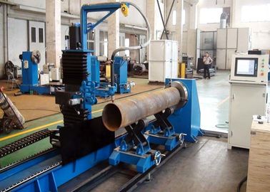 CNC4 προσαρμοσμένη τάση 2001400mm τεμνουσών μηχανών σωλήνων πλάσματος φλογών διάμετρος σωλήνων