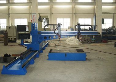 Προσαρμοσμένοι CNC αερίου Cantilever τεμνουσών μηχανών CNC3-2500X6000 πλάσματος φανοί αερίου τύπων διπλοί