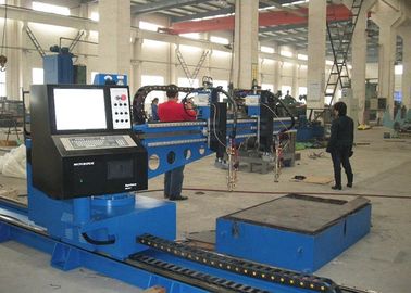 Προσαρμοσμένοι CNC αερίου Cantilever τεμνουσών μηχανών CNC3-2500X6000 πλάσματος φανοί αερίου τύπων διπλοί