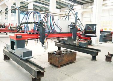 CNC τύπων ατσάλινων σκελετών αυτόματο πλάσμα και τέμνουσα μηχανή φλογών με τους πολυ φανούς λουρίδων