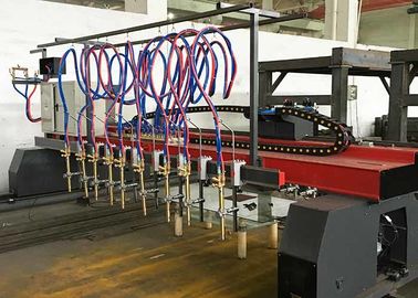 CNC φλόγα λουρίδων τύπων ατσάλινων σκελετών και τέμνουσα μηχανή πλάσματος για τη γραμμή παραγωγής ακτίνων Χ
