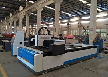 1500W CNC ινών τέμνουσα μηχανή 1500 X 3000mm λέιζερ για τα διάφορα μέταλλα